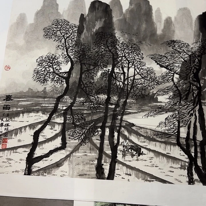 国画精品手绘作品