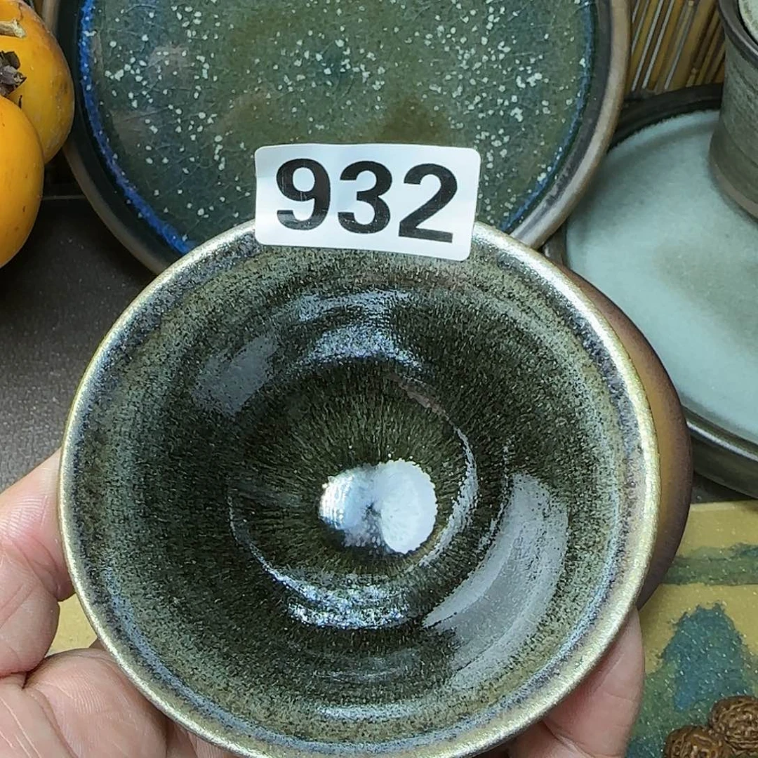 茶盏建盏杯主人杯龙窑柴烧