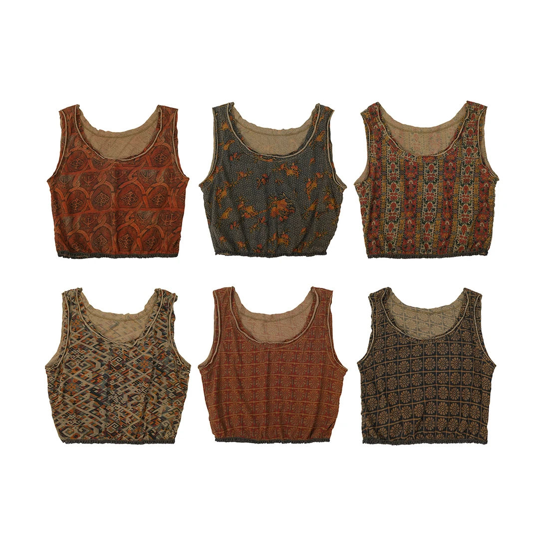 妝點家 云雾里 棉 舒适 背心  Y25SS 5076