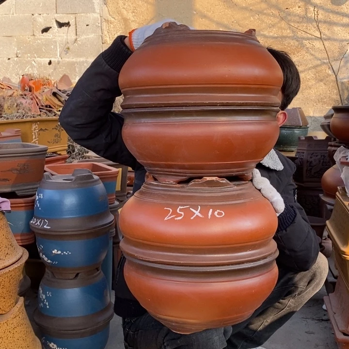 紫砂花盆紫砂特价包邮新款