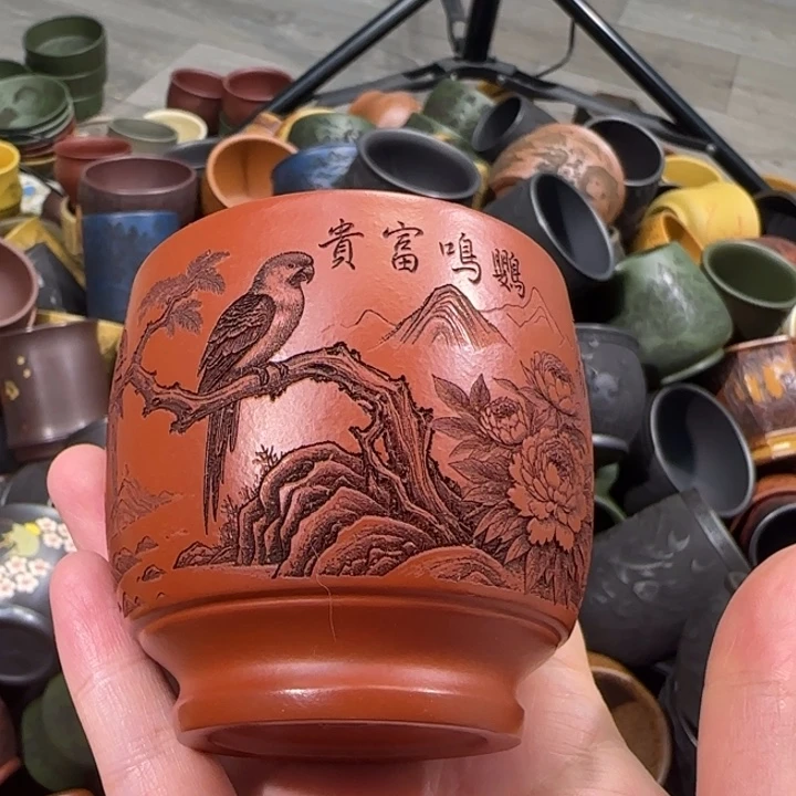 茶杯紫砂全手工紫砂