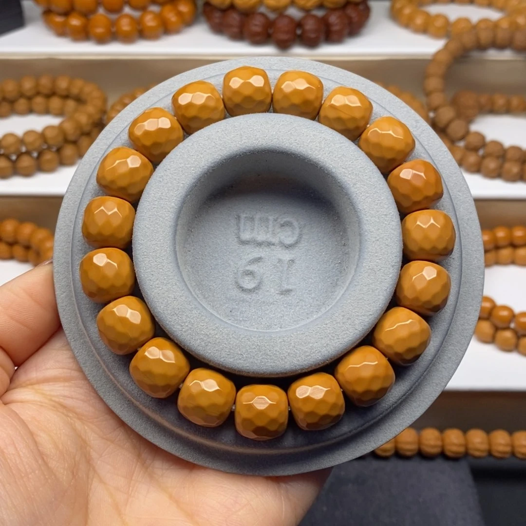 【闪购商品】猴头核桃手串钻面桶珠12➕