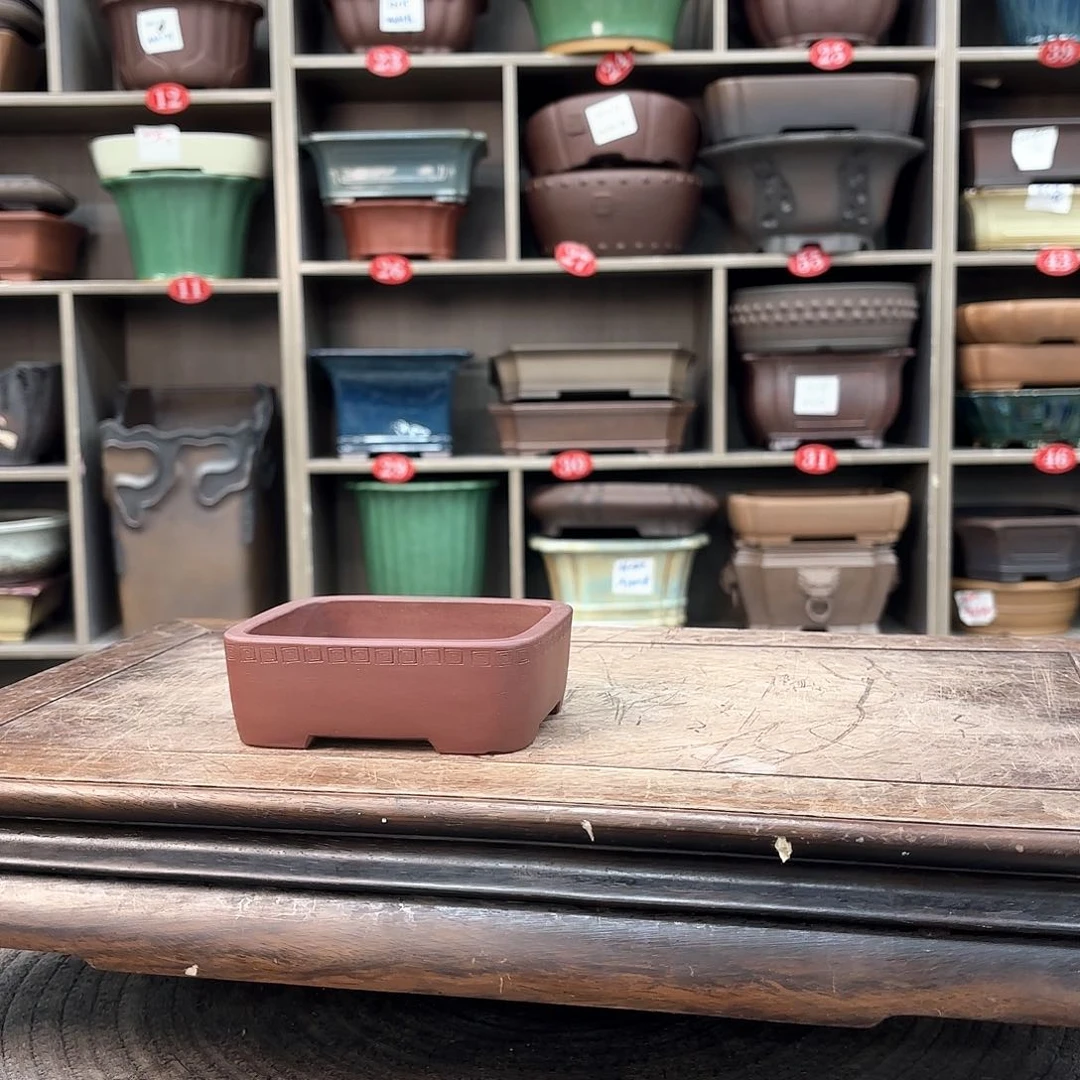 紫砂花盆紫砂的味道真的很不错