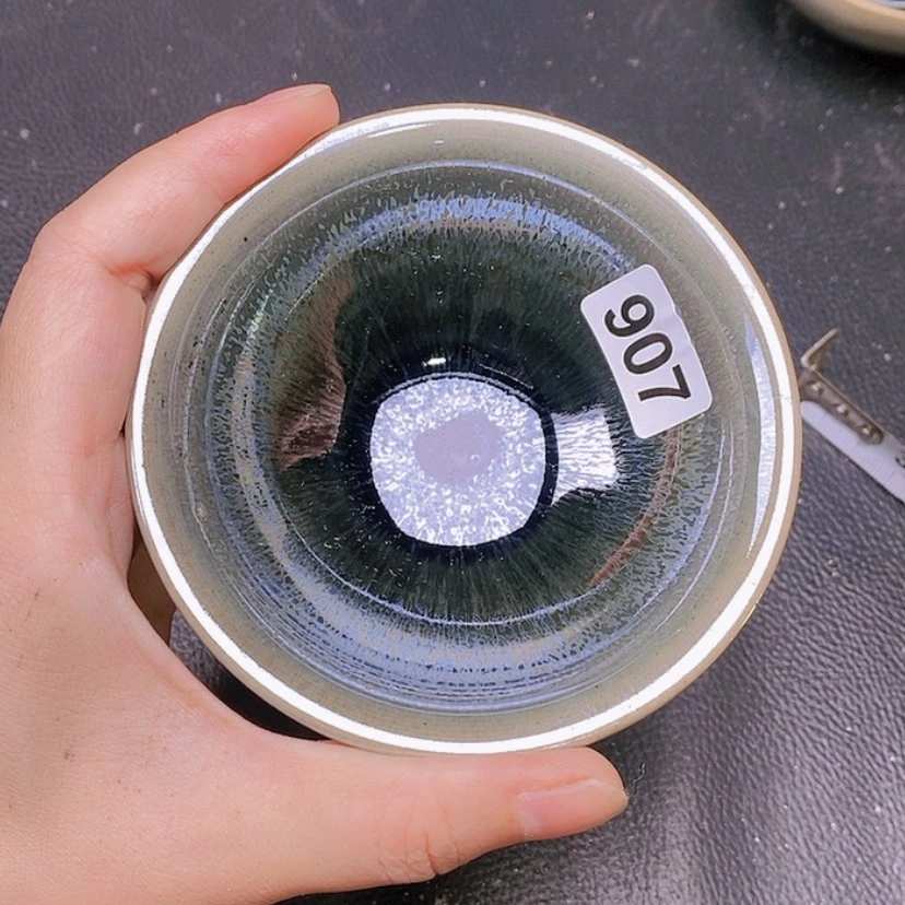 【闪购商品】茶盏真柴烧建盏放漏了