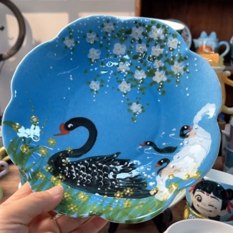 炉景德镇釉下手绘陶瓷