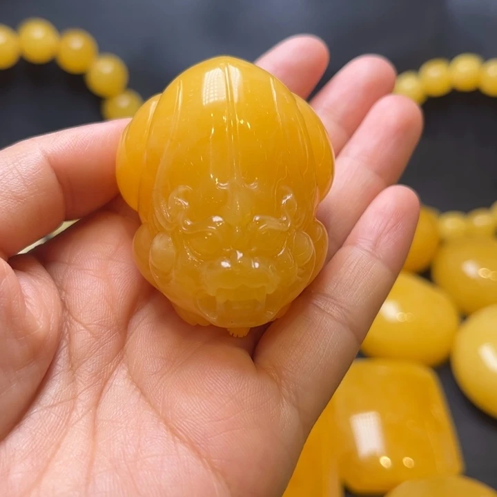 琥珀未镶嵌裸石琥珀蜜蜡