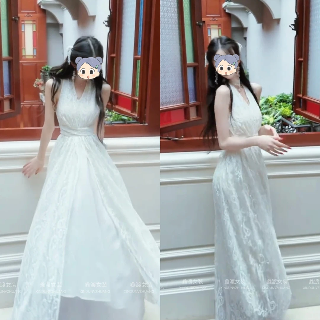 2025夏季新款时尚显瘦气质女士网红洋气两件套百搭款D21054