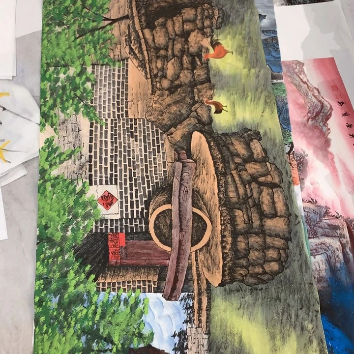 唐***…国画艺术作品欣赏