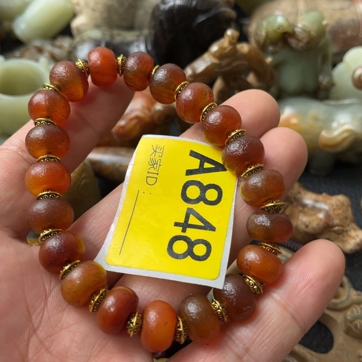 玛瑙/玉髓颈饰合金