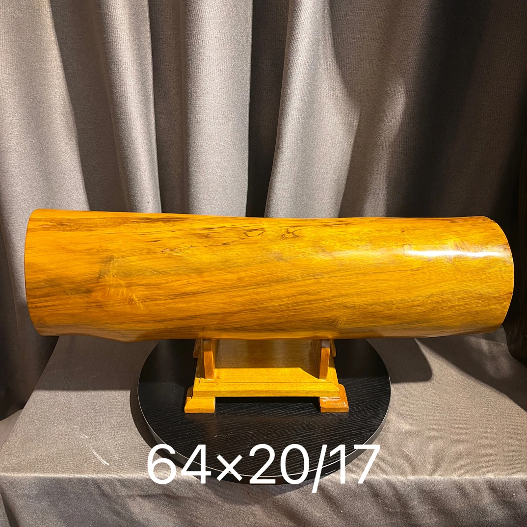 小叶桢楠金丝楠木横财家居装饰摆件 山水云彩纹 摆财大发横财