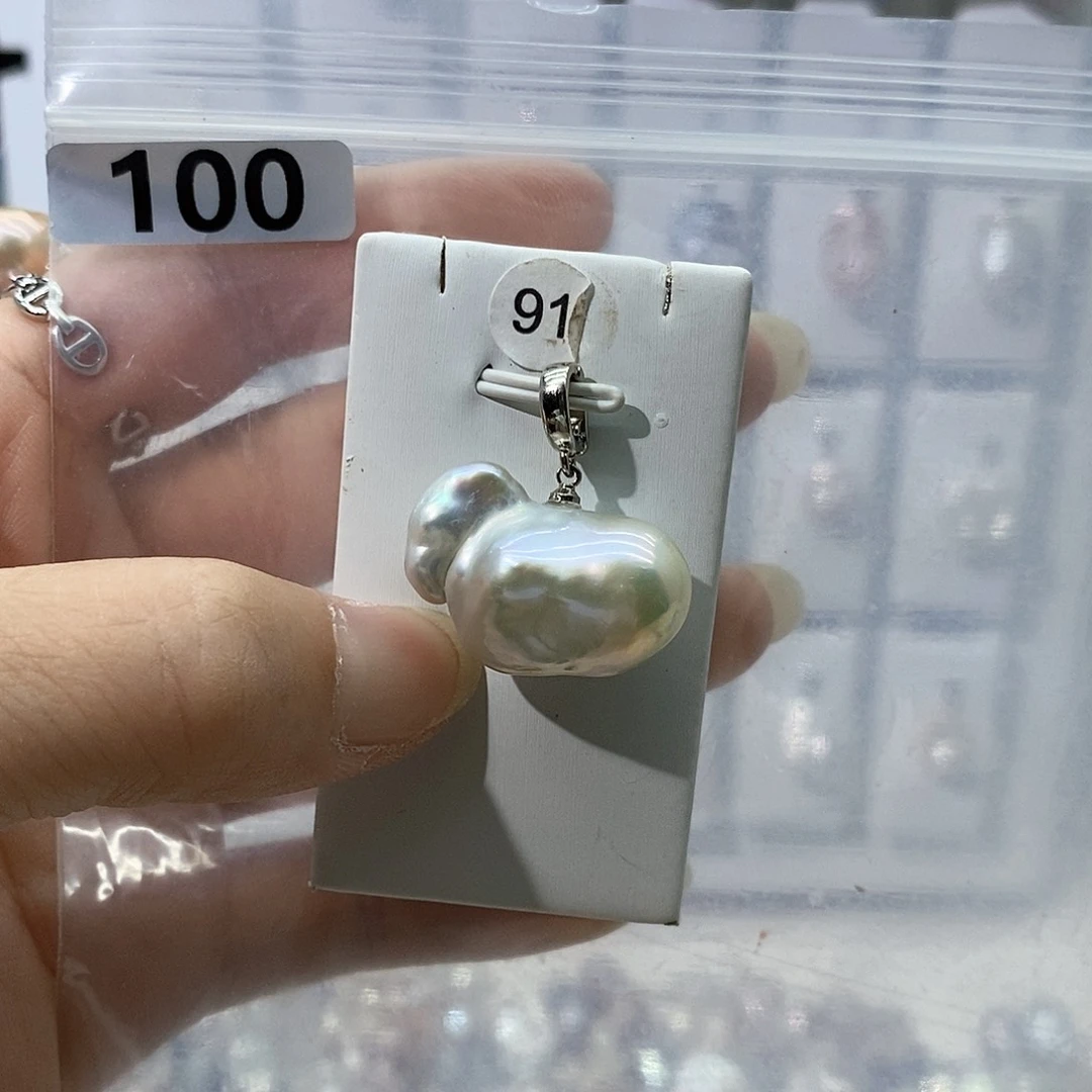淡水珍珠合金颈饰
