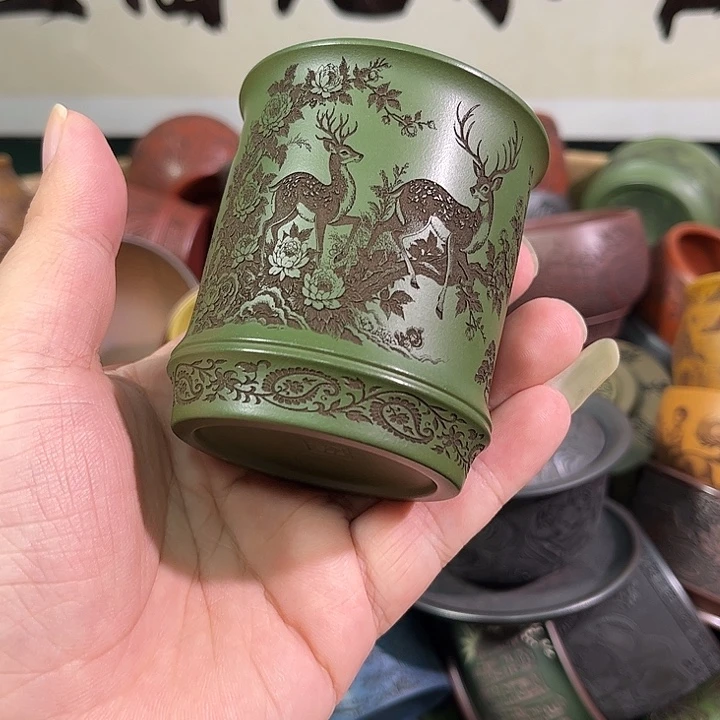 茶杯紫砂全手工紫砂主人杯