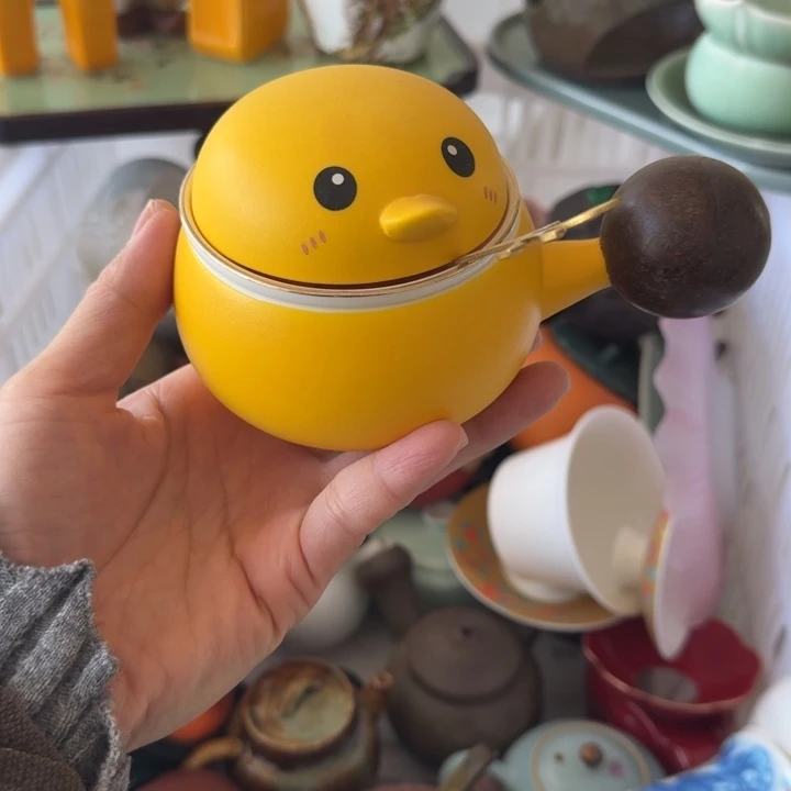 微瑕陶瓷茶具茶杯茶壶