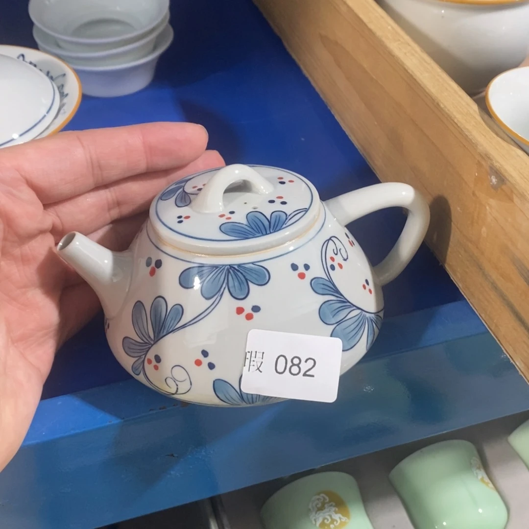 釉下彩纯手绘微瑕