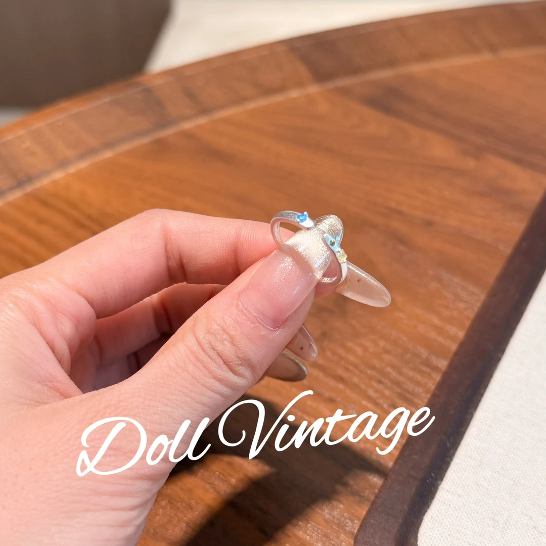 非金属合成锆石戒指 【晴空】925戒指多样性发一