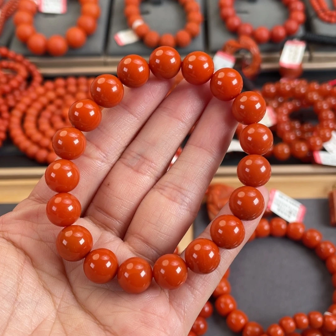 南红玛瑙未镶嵌手串10➕