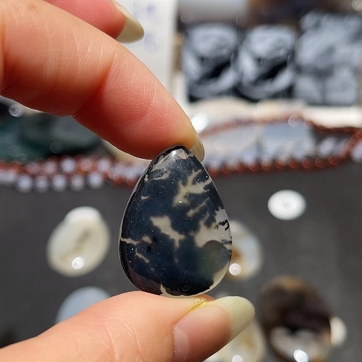 玛瑙/玉髓未镶嵌吊坠(不含链)