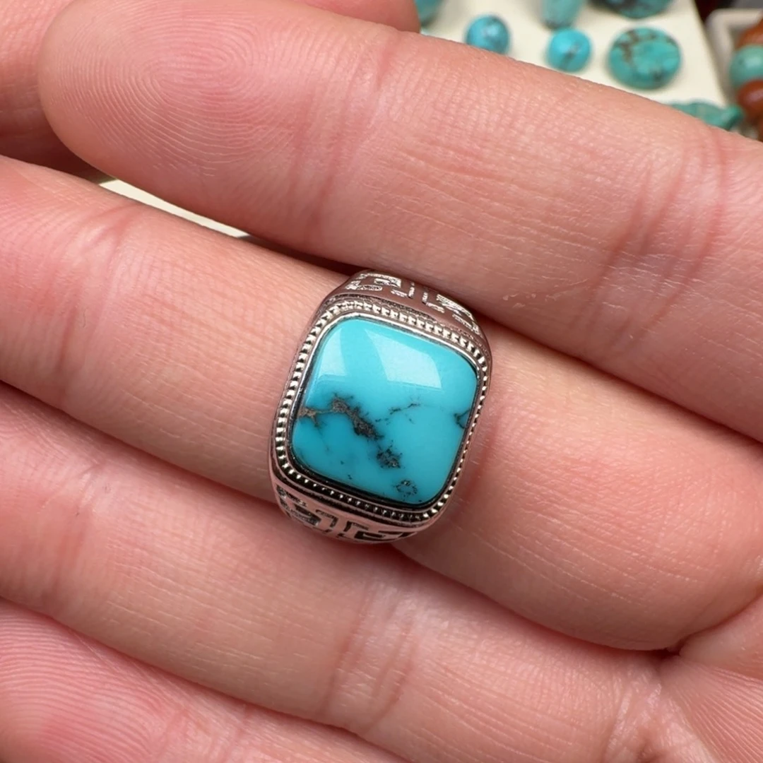 绿松石珠宝奇石未镶嵌