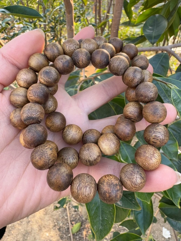 奇楠沉香圆珠1.2*10多样性发1