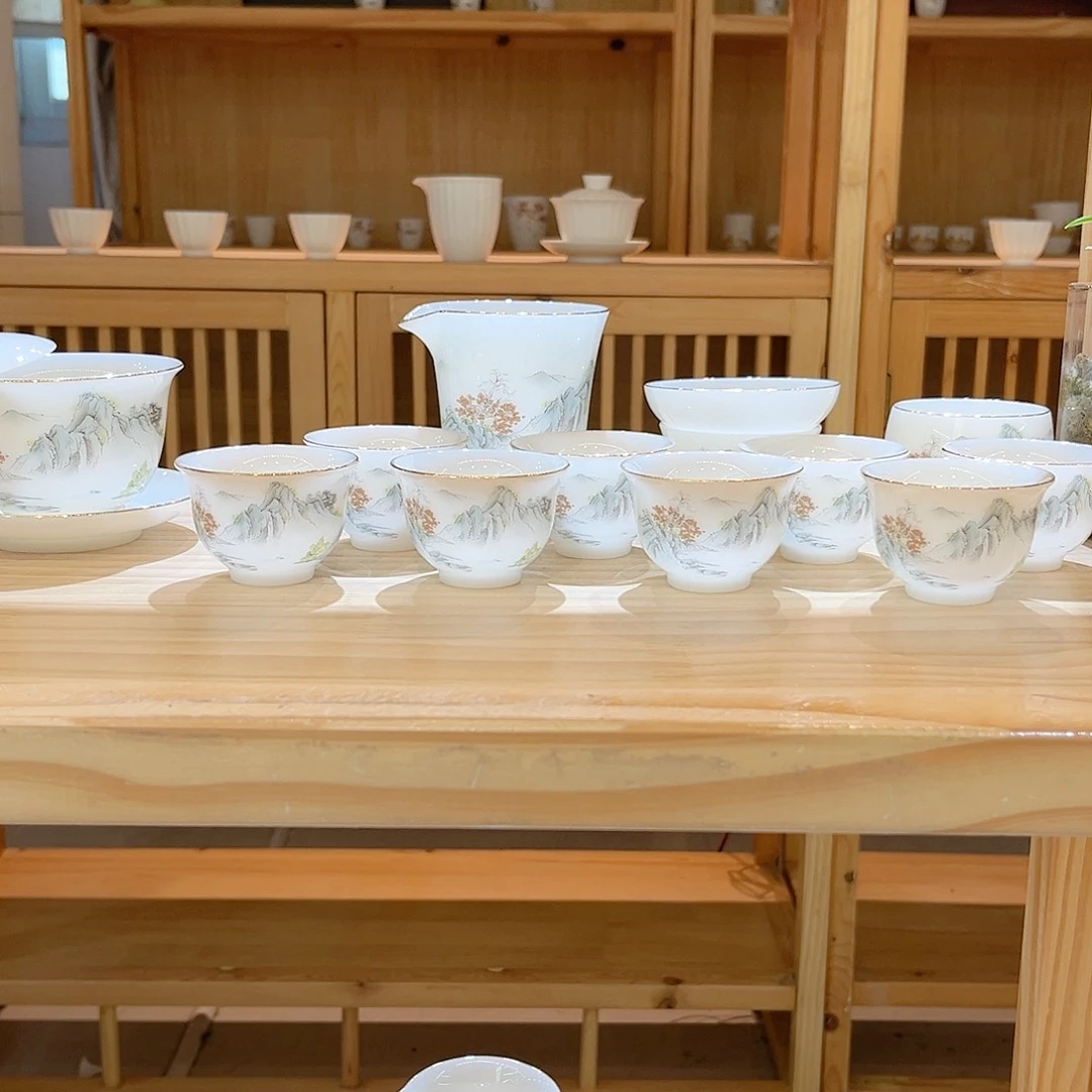 【御瓷斋】璞玉瓷套装