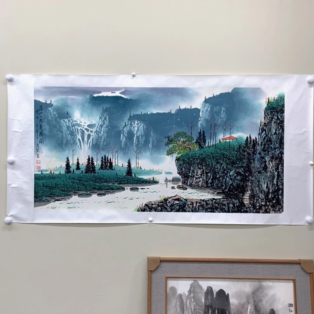 国画张泉踪四尺精品佳作