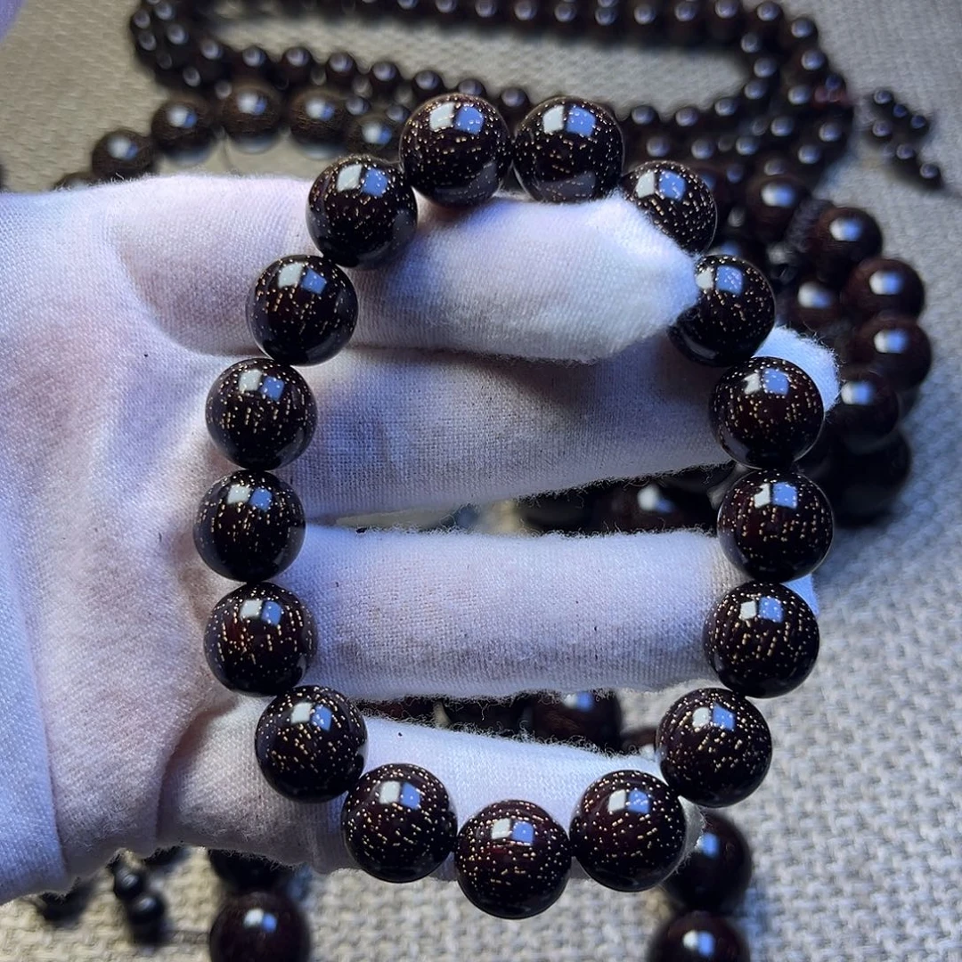 檀香紫檀（小叶紫檀）1.2 17颗爆星