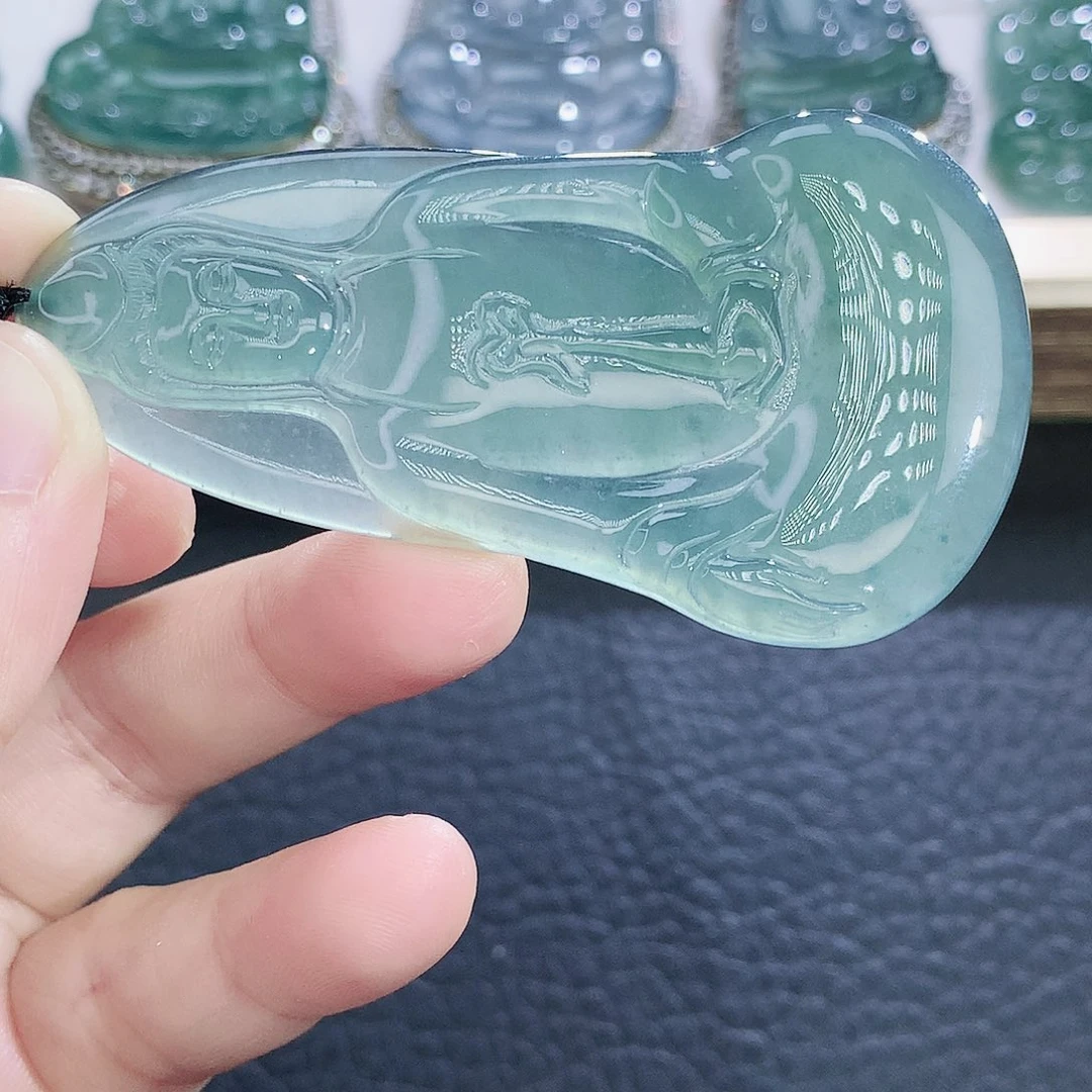 未镶嵌挂件翡翠红**…翡翠