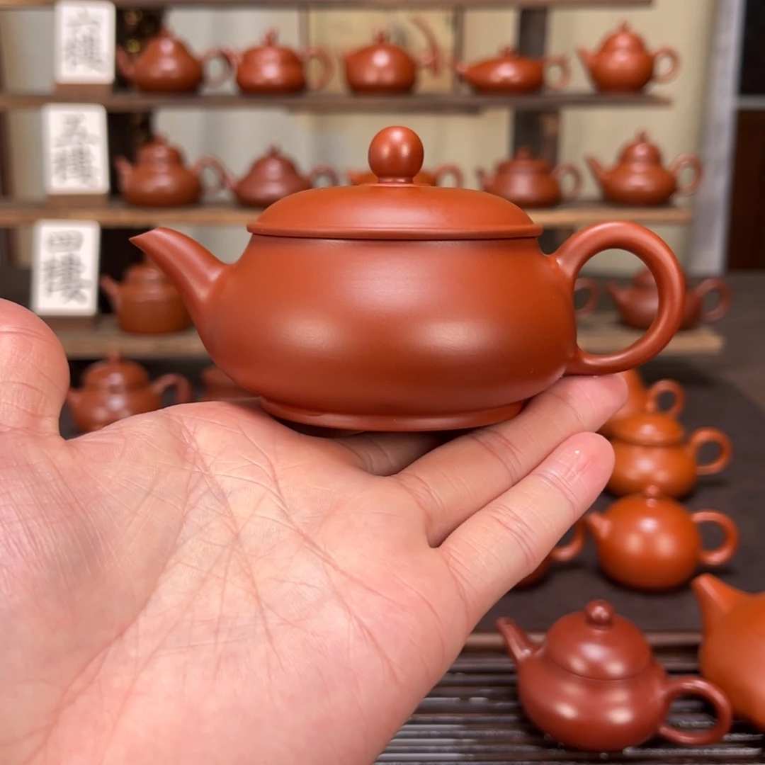 紫砂茶壶超薄明炉130cc