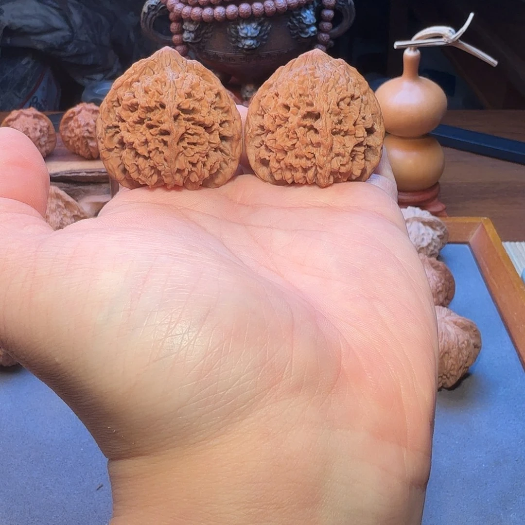 文玩核桃把件40尺寸满天星