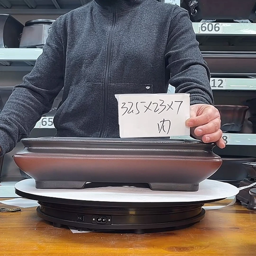 紫砂花盆宜兴紫砂19号