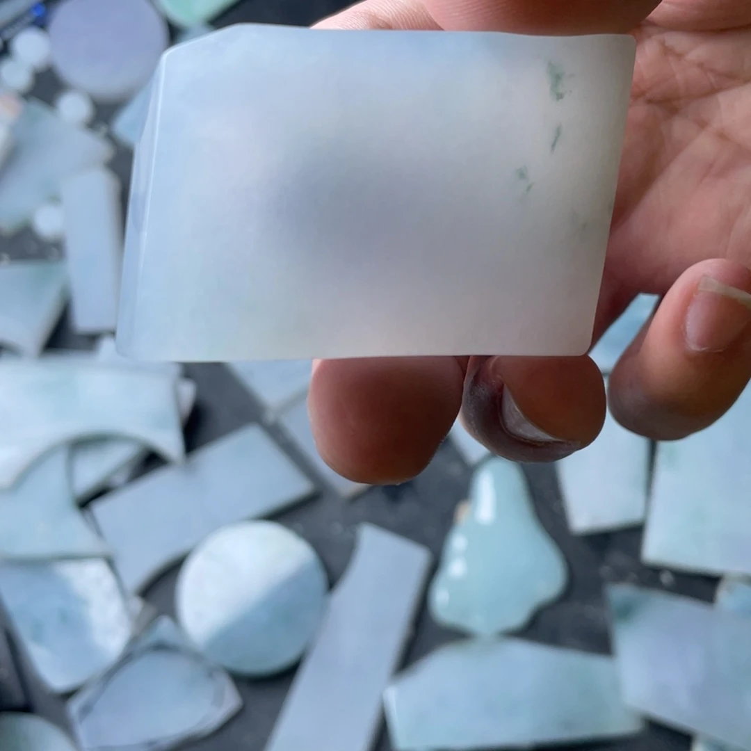 未镶嵌定制翡翠半**叔包工