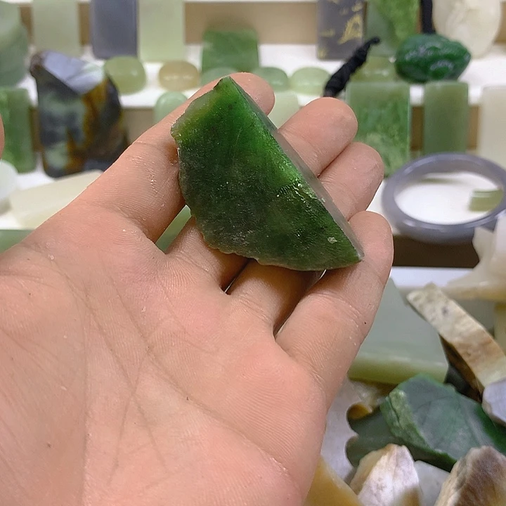 和田玉未镶嵌珠宝半成品