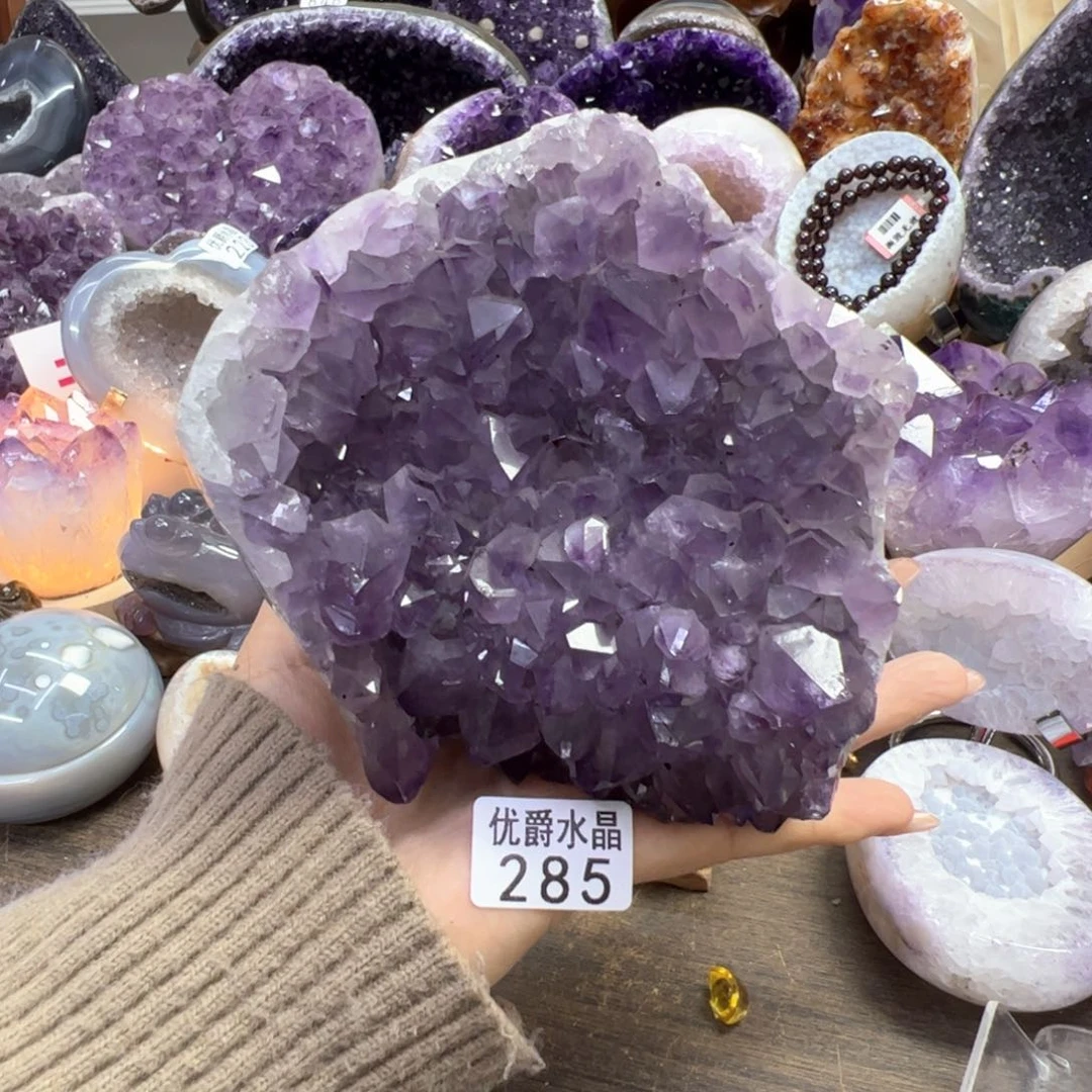 未镶嵌大型摆件（非配饰）紫晶285