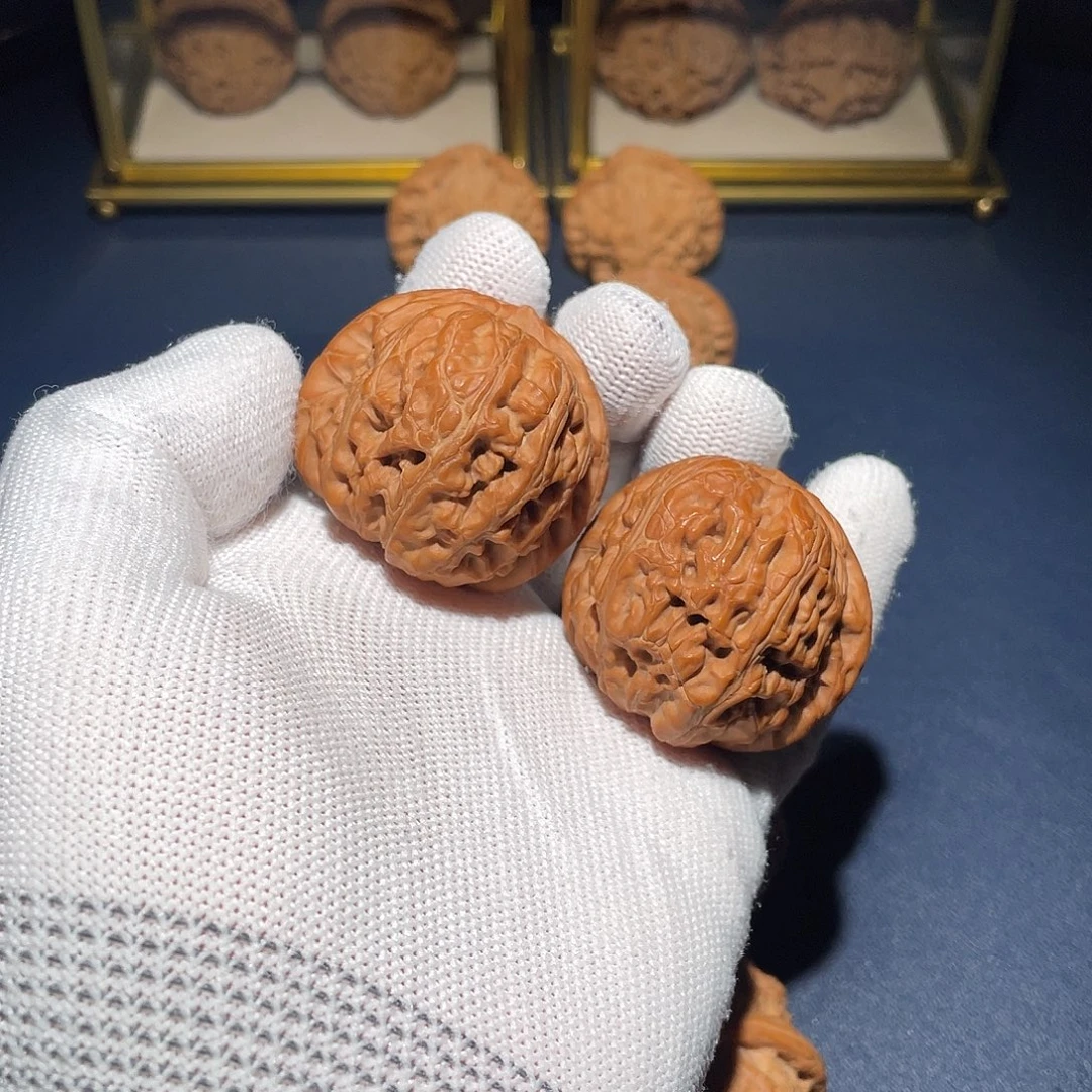 把件文玩核桃45平谷元宝