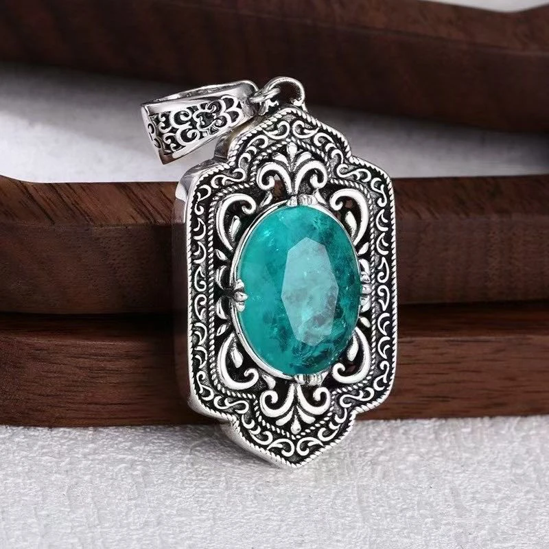 吊坠925银 拜合提亚尔纯银吊坠