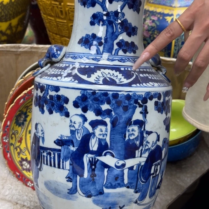 瓷片瓷器摆件瓷器摆件