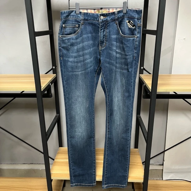 V37N1501-0035牛仔裤男士商务休闲牛仔裤