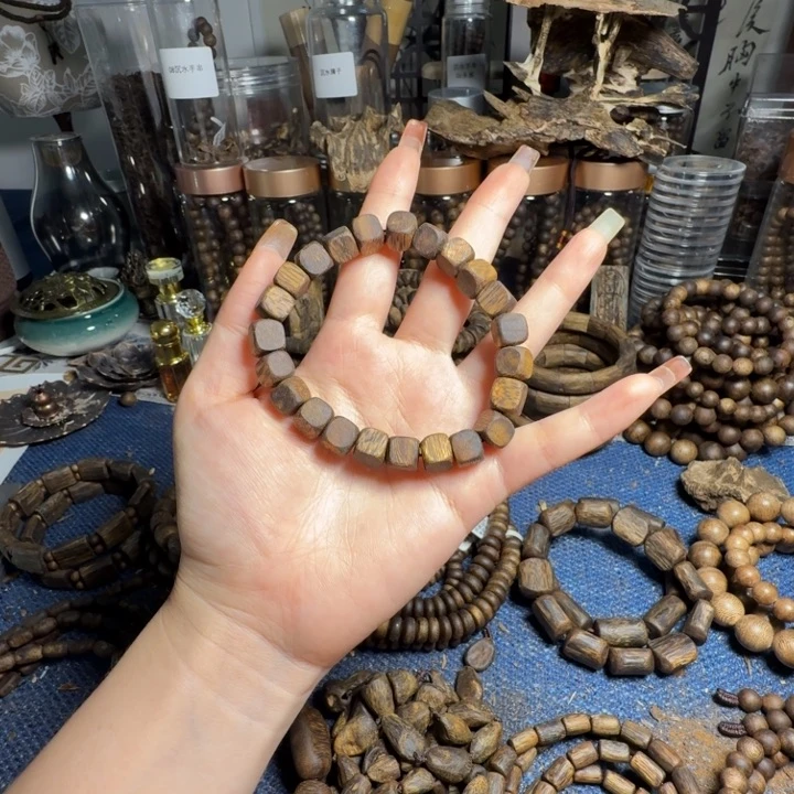 手串/手链贝壳方糖油叶子板头08