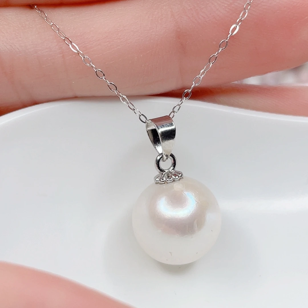 淡水珍珠吊坠(赠链)合金