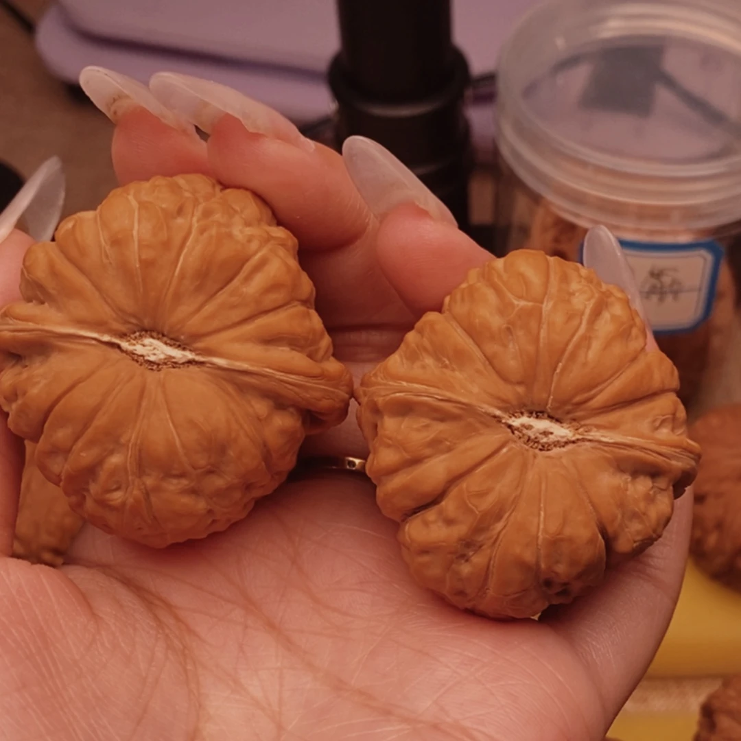 把件文玩核桃南瓜墩