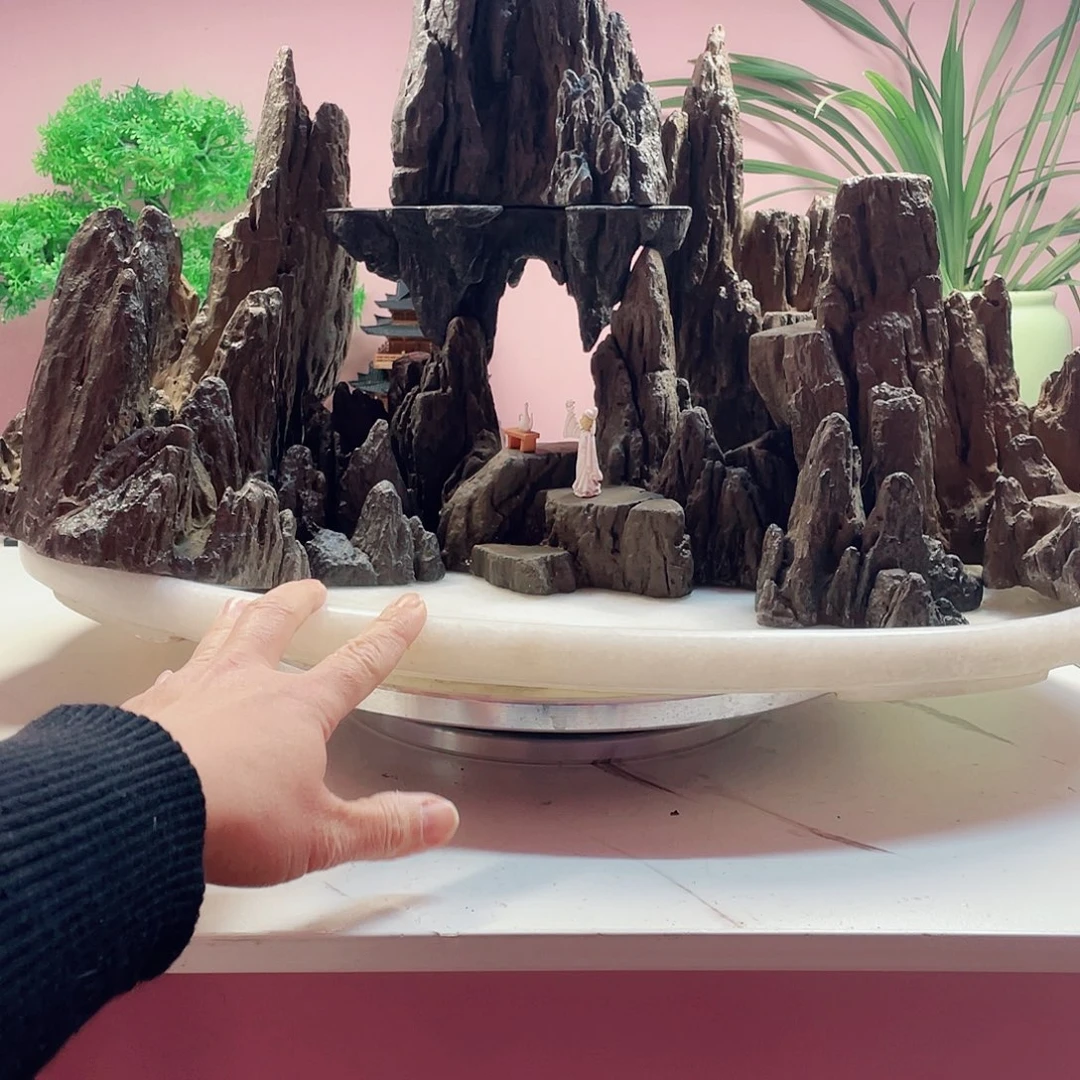 仿石组景 搭配组合