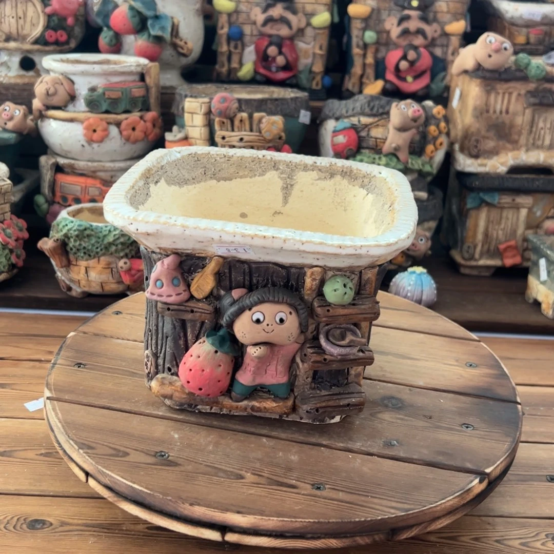 红陶-****n嘻哈多肉花盆