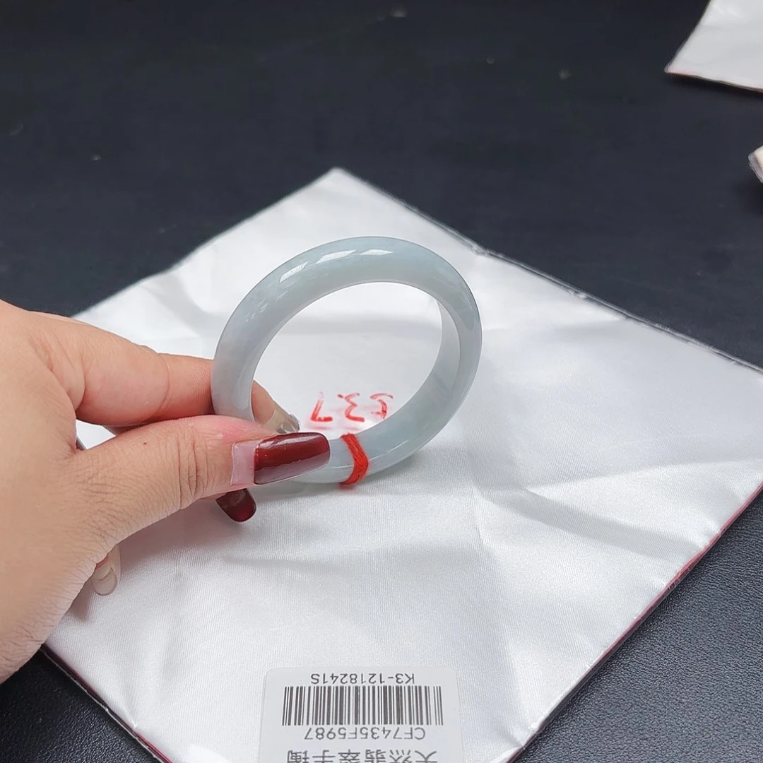 翡翠手镯未镶嵌纯天然缅甸翡翠A货