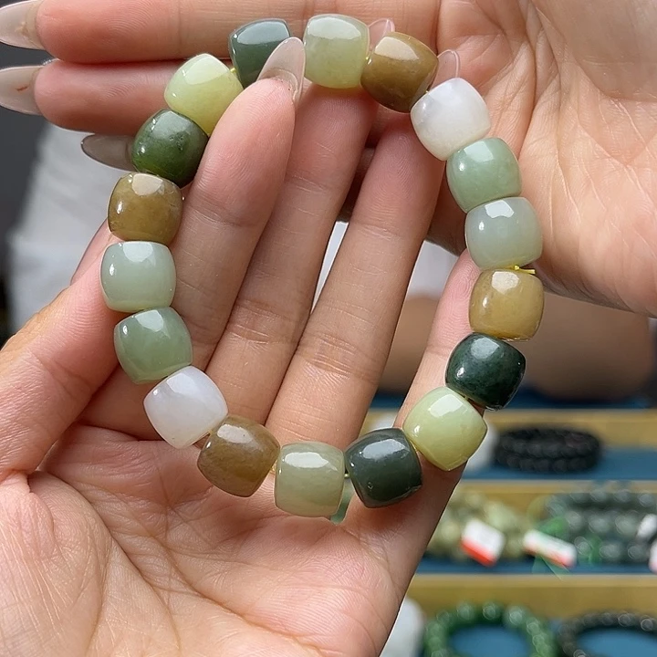 手链未镶嵌和田玉纯天然多宝多样性发拍一发一卡12