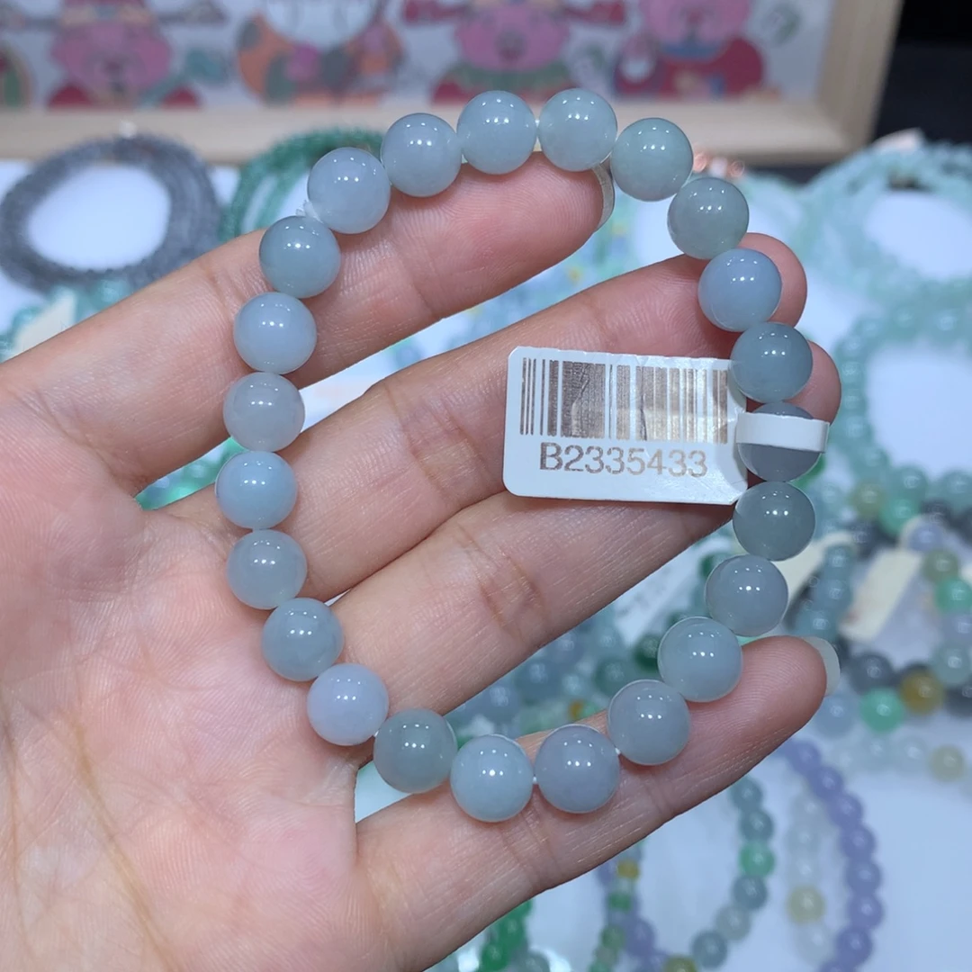 翡翠未镶嵌手链天然