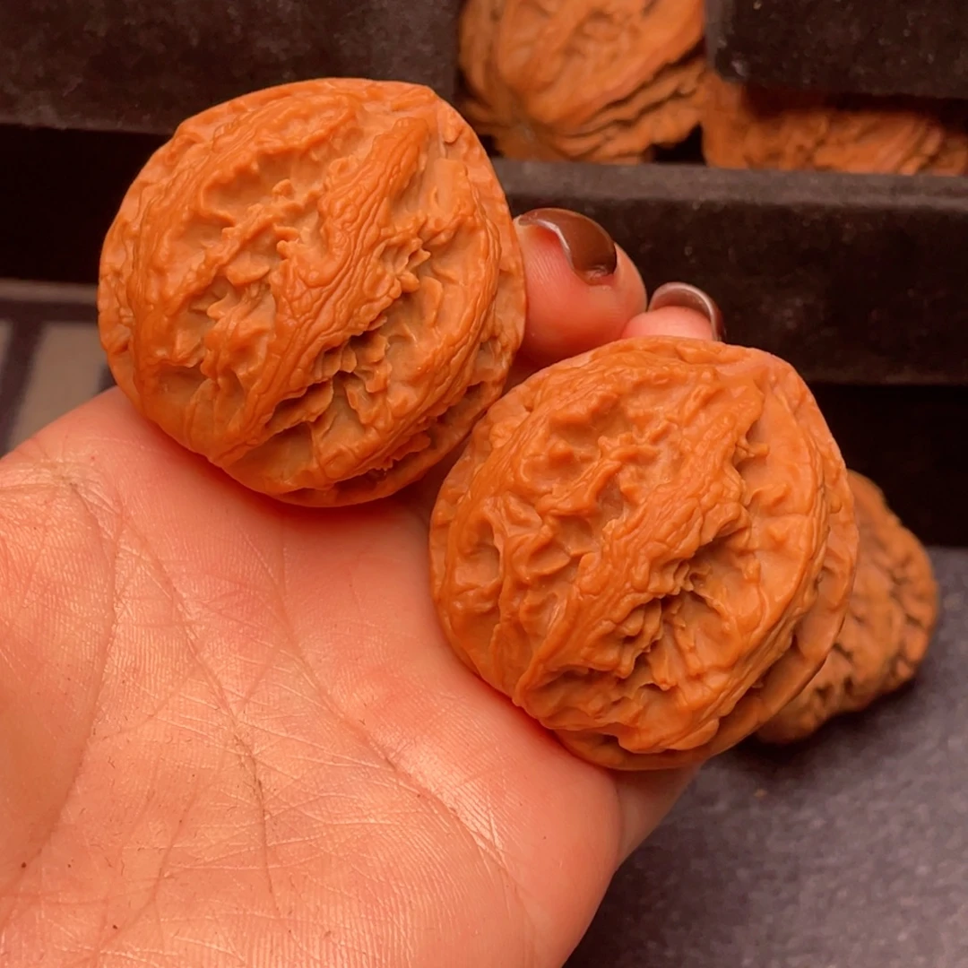 燃***烧吊坠桃核秦岭核桃86