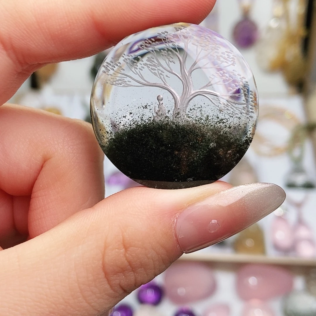 未镶嵌吊坠(不含链)水晶