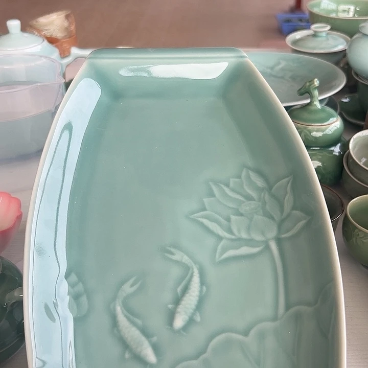 小米茶器龙泉青瓷