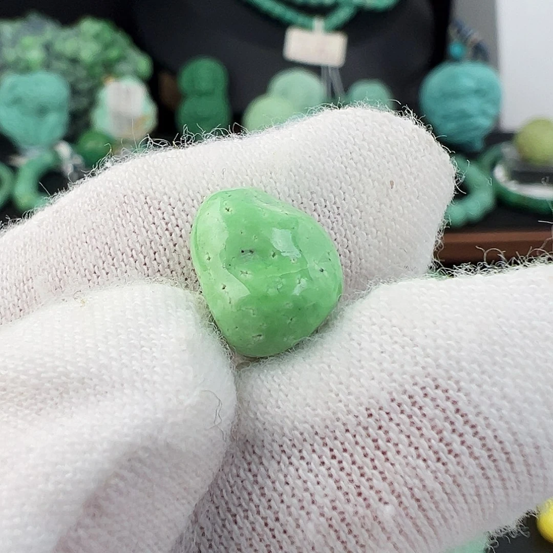 绿松石未镶嵌绿松石主播璐璐