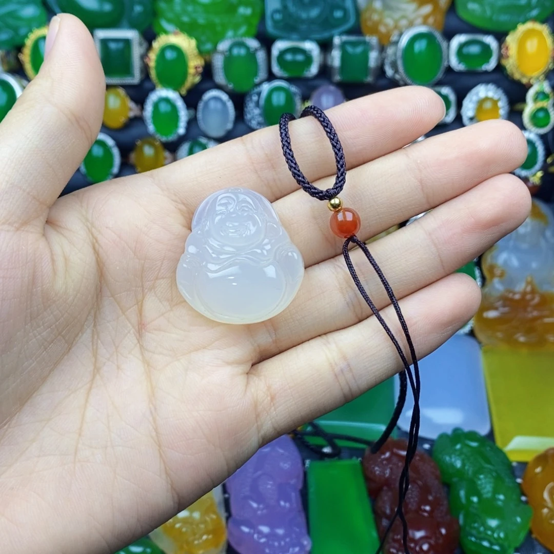 玛瑙/玉髓未镶嵌颈饰